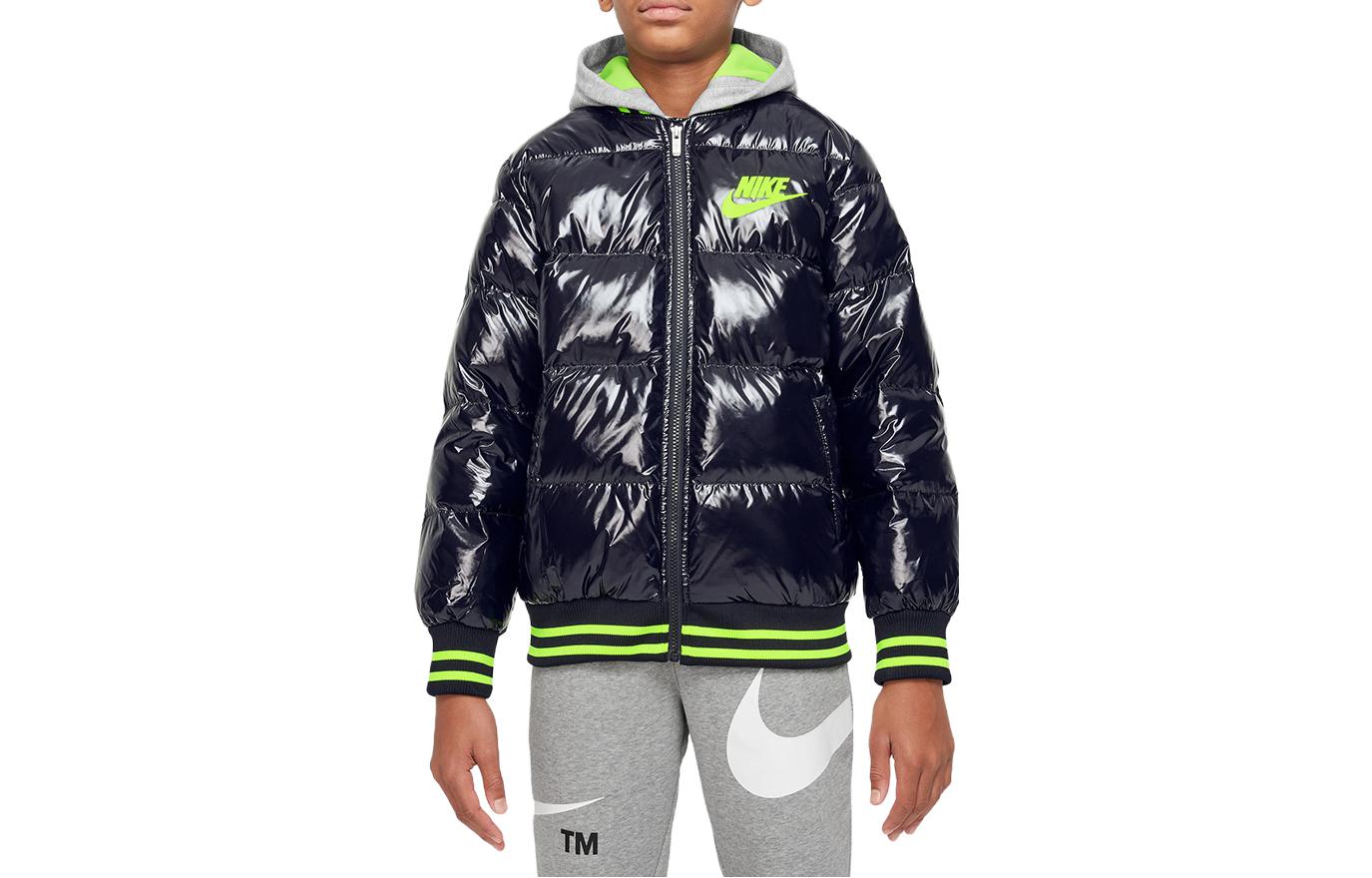Nike Kids Down Jackets Hooded Moderate DB7074-010 XL