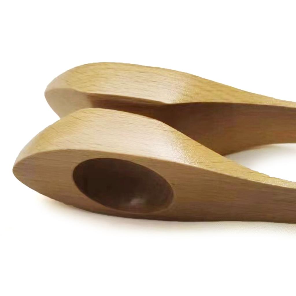 Musical Wood Spoon Percussion Instrument Toy for Play Sounds Percussion Musical Spoon with Handle Percussion Instrument