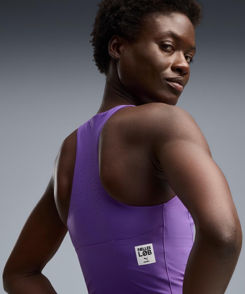 Puma [PUMA X Saysky] Crop Top - Ultra Purple / 528997-98