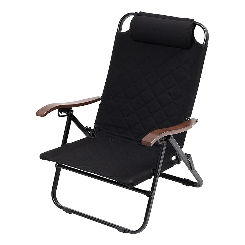 

Highlander climax low chair Comes with storage bag outdoor chair reclining black