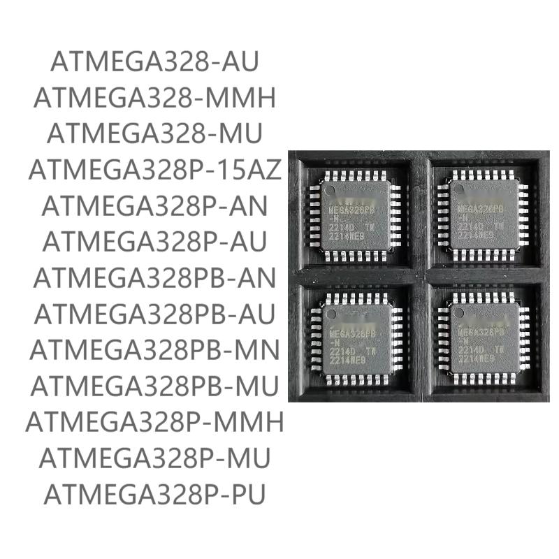 

100 шт абсолютно новий ATMEGA328/P/PB серії AU MMH MU 15AZ AN MN PU ATMEGA328PB-MN(100pcs)