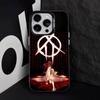 K-Kabaneri Iron Fortress Phone Case For iPhone 16,15,14,13,12,11,8,7,Pro,Max,Plus,Mini,XS,SE Anti Fall Black Matte Hard