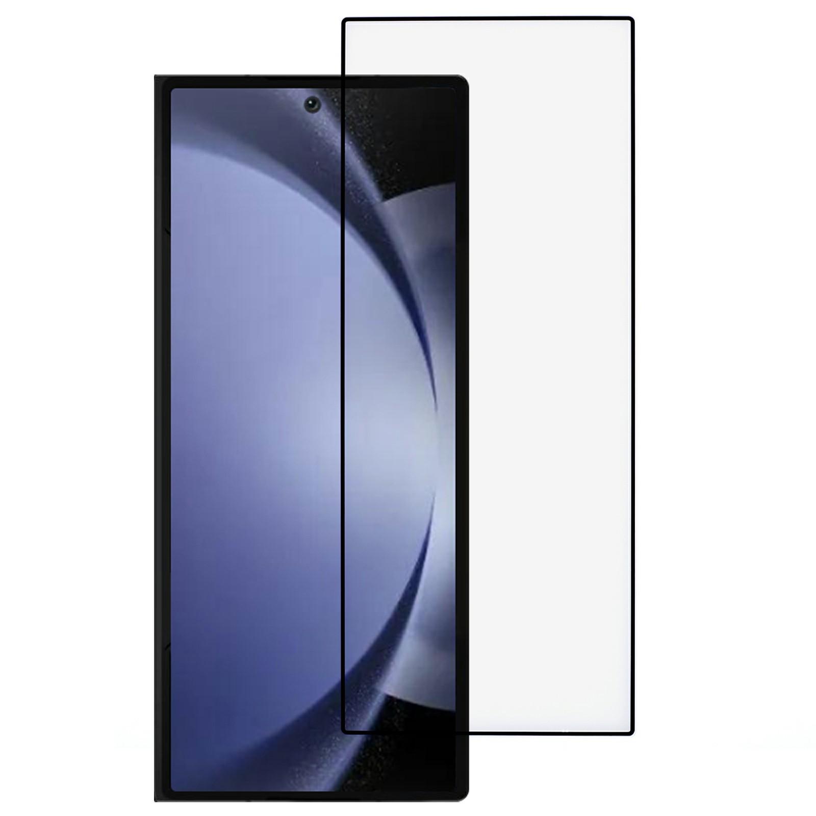 

For Samsung Galaxy Z Fold7 5G Screen Protector Silk Printing Tempered Glass Full Glue Film (Outer Screen) Type A