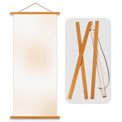 Ywlake Tenture Tenugui Tige 21cm B3 Bois 210mm Tenugui Affiche Accroche Bois Cadre Photo Convient pour et Décoration Intérieure Aimant, Large, Taille, Cadre,