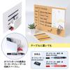 Plus Plus Whiteboard Interna Float Wood Grain Small Home Use HWB-A4-M 428-976