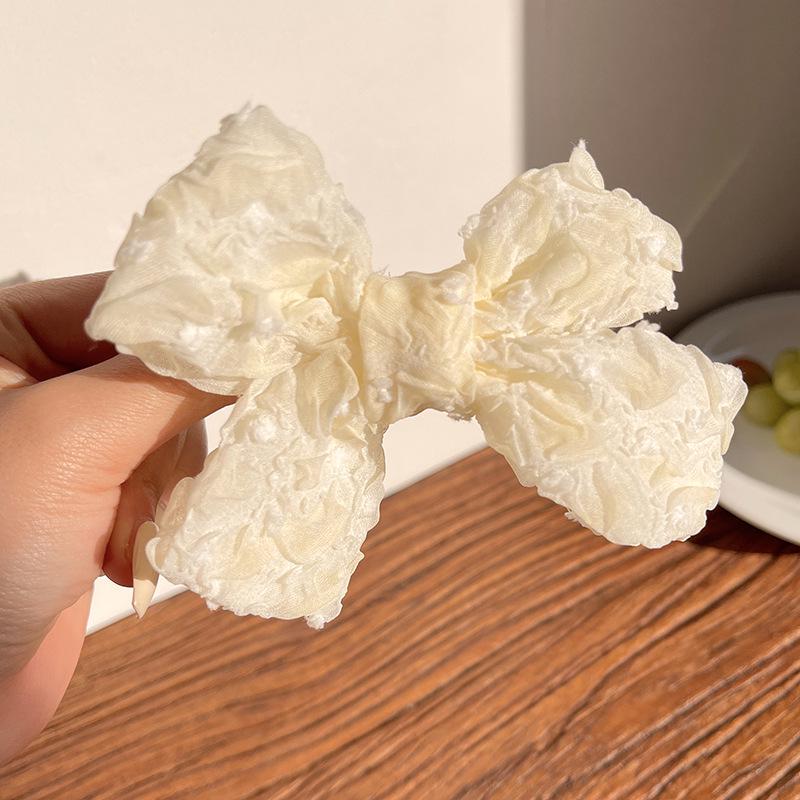 New Style Korean Princess Mesh Bow Hairpin - Sweet & Fresh Design for Women