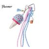 Lollipop Ornaments Faux Leather Ice Cream Pendant, Hanging Decoration Portable Keychain Charms with Braided Rope, Handbag Backpack Purse Bag