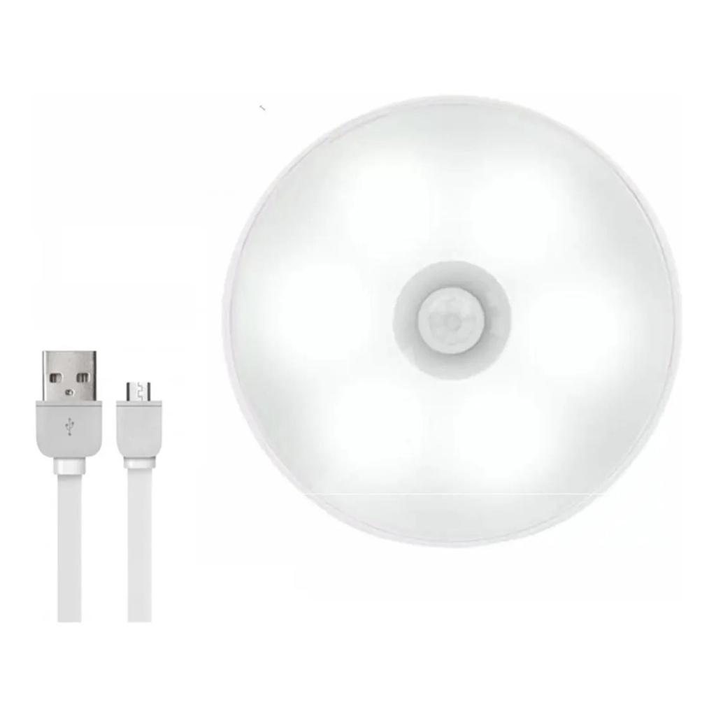 Intelligentes Nachtlicht mit LED-Sensor, USB-Aufladung, mit Bewegungssensor, keine Stanzinstallation