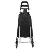 Shopping trolley shopping bag on wheels foldable strong solid waterproof