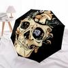 1pc Skull Mushroom Forest Fashionable Automatic Opening/Closing Folding Umbrella with 8 Bones, Windproof Portable, Daily Use127