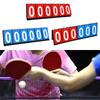 6 Digit Table Scoreboard Sports Scorekeeper Board for Basketball Soccer Indoor Games Badminton