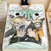 1 pièce Couverture en Flanelle Imprimée Dessin Animé, Haute Qualité Confortable pour Toutes les Saisons, Décoration de Maison, Chaleur et Confort, Parfait pour un Cadeau de Noël ou d'Anniversaire