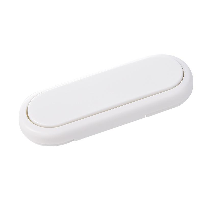4pcs Children's Infant Wardrobe Short Lock Cabinet Door Double Lock Child Safety Lock Anti-4 Protection Invisible Button Lock