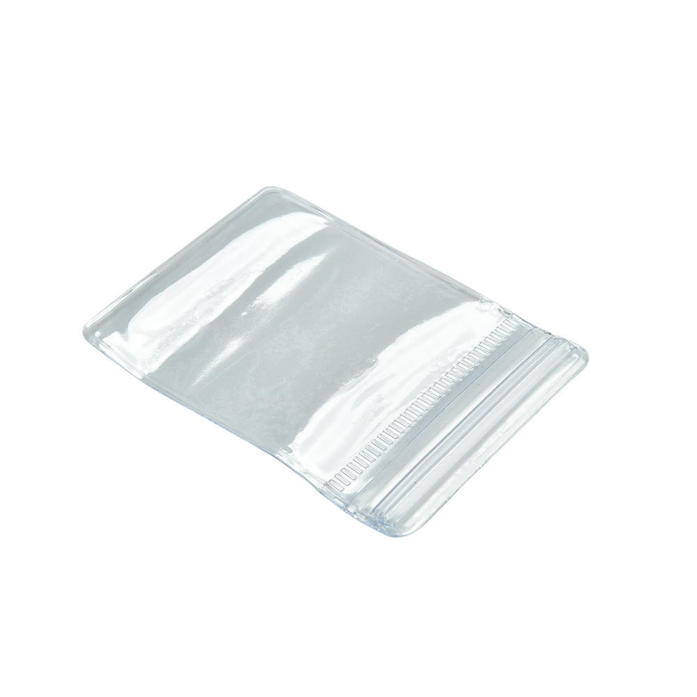 Buy 100Pcs Badge Holders Clear Plastic Coin Wallets Storage Envelopes