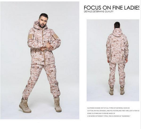 Pánska nepremokavá vetruodolná softshellová bunda TAD Sharkskin s maskovacou fleecovou podšívkou