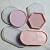 3Pcs Silicone Cake Holder Tray Molds Fruit Cup Mold Resin Pendant Mold Food Station Serving Tray Mold Diy Coaster