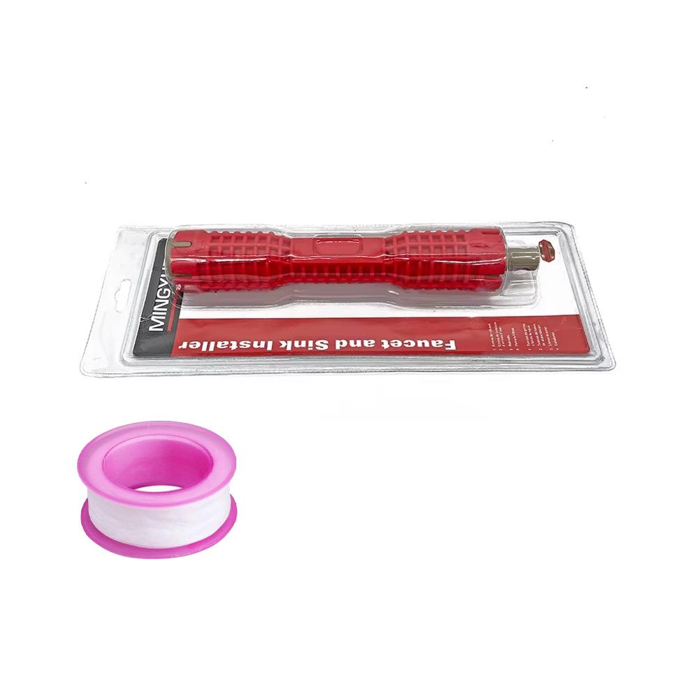 Household Plumbing Installation Tool for Bathroom Sink Water Pipe Faucet, Vegetable Basin Angle Sink Maintenance and Dis
