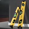 Level Ruler High Precision Mini Level Ruler with Strong Magnet Aluminum Alloy Balance Measuring Level Ruler