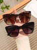 1/2PCS Fashion Y2K Cat Eye Plastic Frame Women Sunglasses For Men Daily Life Shades Eyewear Accessories.