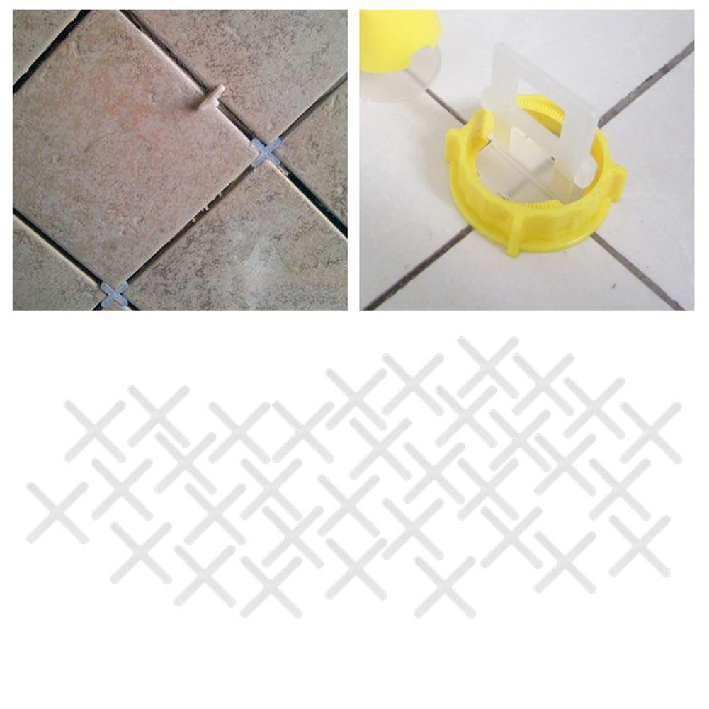 2000Pcs Ceramic Tiler Spacer Plastic Tile Plumber Reuseable Leveling System 2mmCelsius2.5mm