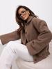 2024 Women's Winter Simple Fashion Single-Breasted Solid Color Woolen Coat