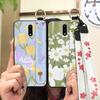 Fashion Design Ring Phone Case For Nokia 2.3 Lanyard Oil Painting Phone Holder Anti-dust Dirt-resistant Anti-knock