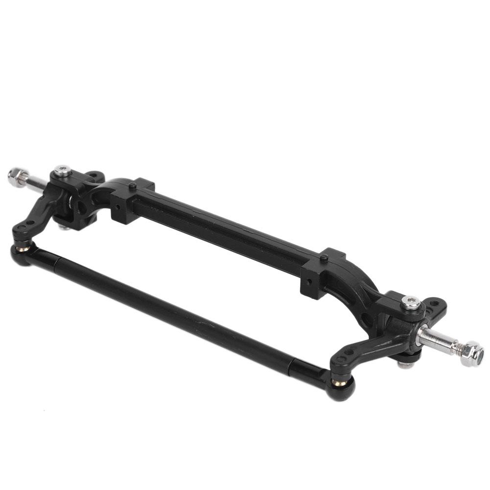 

Немає живлення Передня вісь Рульова тяга З єднувальна штанга для Tamiya 114 Серії Радіокерований Трактор Вантажівка АвтомобільЧорний