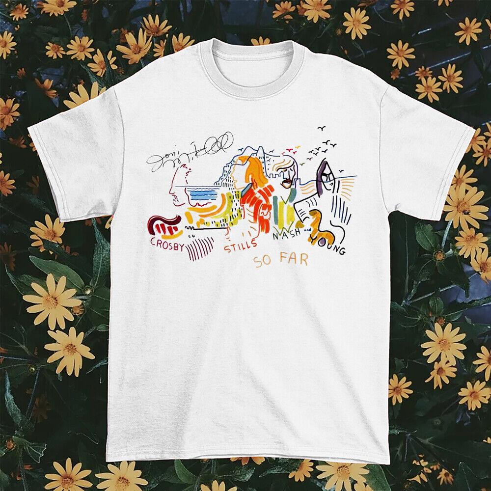New Rare Joni Mitchell Cotton Unisex All sizes Shirt Unisex T-Shirt M