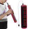 Melodica 32 Key Wind Musical Instrument Suitable for Beginner Practice Bag F32s(Rouge )