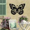 Charming Metal Butterfly Wall Art Indoor Outdoor Garden Terrace Balcony Decor