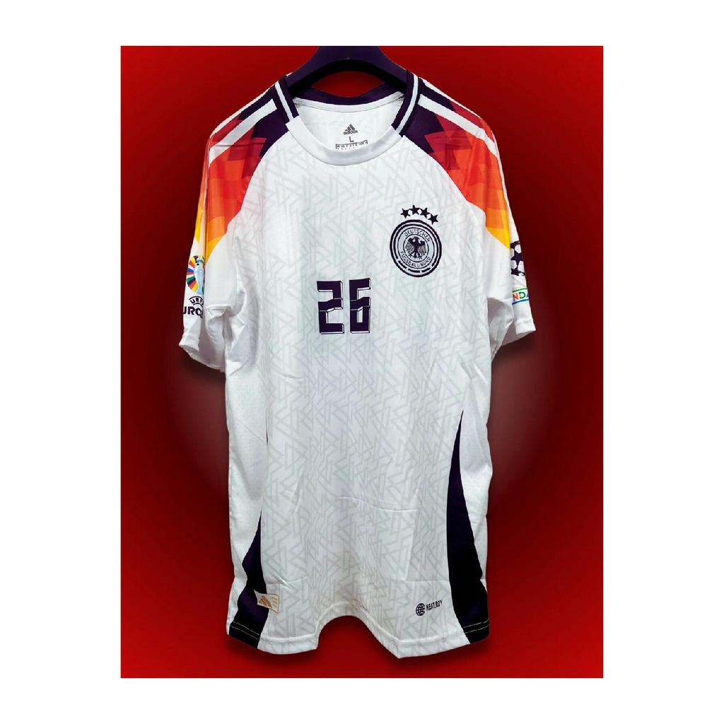 Germany 2024/25 New Season Deniz Undav Adult White Football Shirt