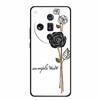 3D Emboss Case For OPPO Find X7 Ultra Phone Case Relief Black Silicone Soft Back Cover Coque For OPPO Find X7 Ultra Cases Fundas
