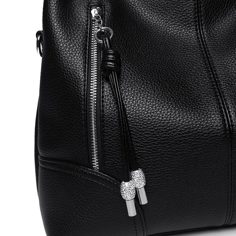 Women PU Leather Hobo Shoulder Bag Removable Crossbody Strap Large Capacity Soft Tote Bag Casual Multi‑pocket Handbag For Work Shopping Daily