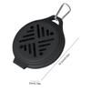 Outdoor portable mosquito coil holder camping can hang silicone mosquito coil fixed tray holder Fly Repeller for Camping Fishing