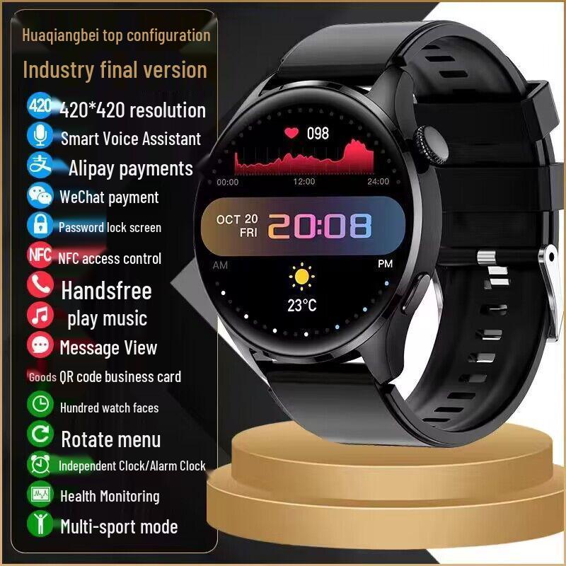 Watch4 Smartwatch: Call-Ready, New Vi/Vo Compatible, Bluetooth Multi-Function