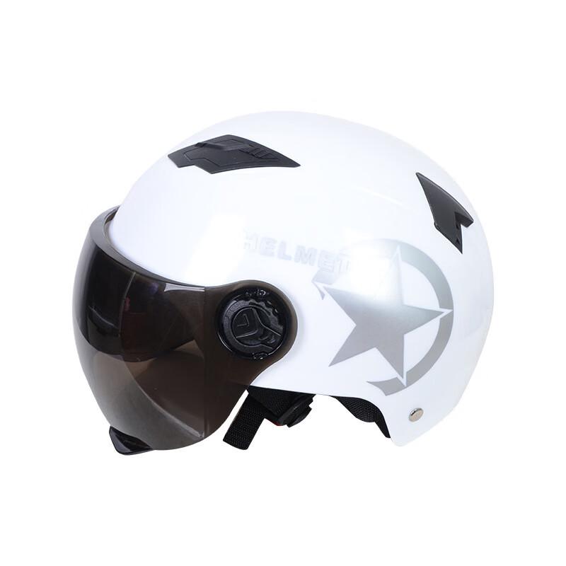 Thickened Harley Style Half Helmet for Electric Vehicles One Size