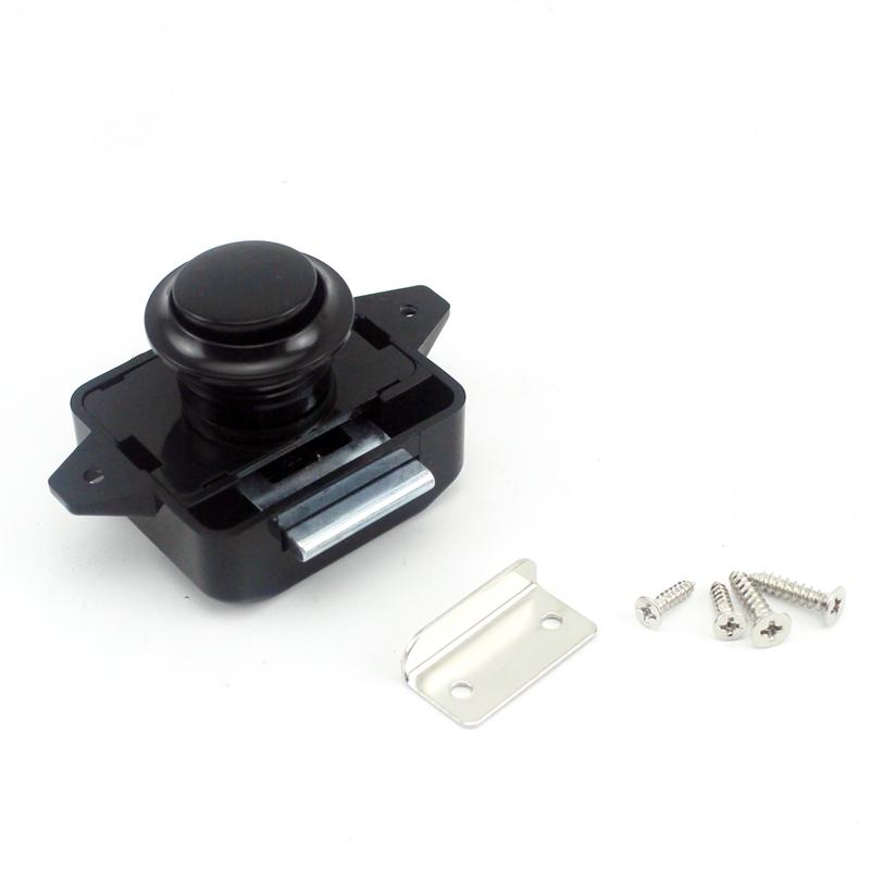 Camper Car Push Lock 20mm RV Caravan Boat Motor Home Cabinet Drawer Latch Button Locks For Furniture Hardware Door Lock