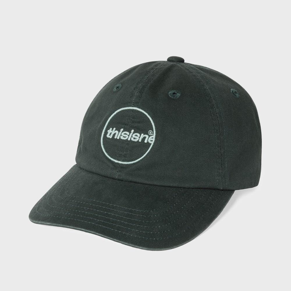 

ThIs Is Never That C Logo Cap Dark Green F