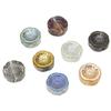 10Pcs Crystal Glass Beads Loose Spacer Hawaiian Flower Beads for Jewelry Making DIY Bracelet Necklace