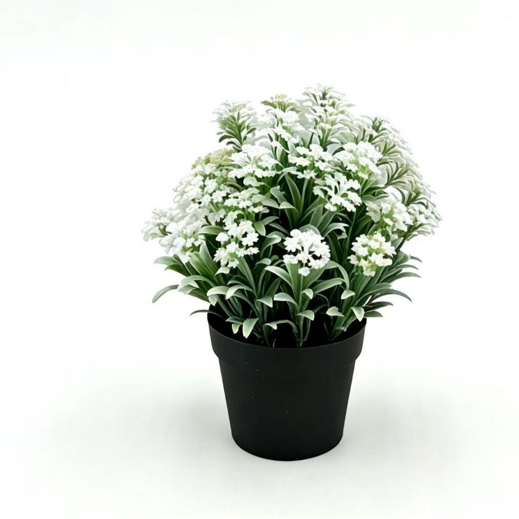 Green Plants Window Bonsai - Artificial Potted Indoor Decor