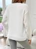 2025 Autumn/Winter Cross-Border Women's Loose Knit Sweater for Easter & Independence Day