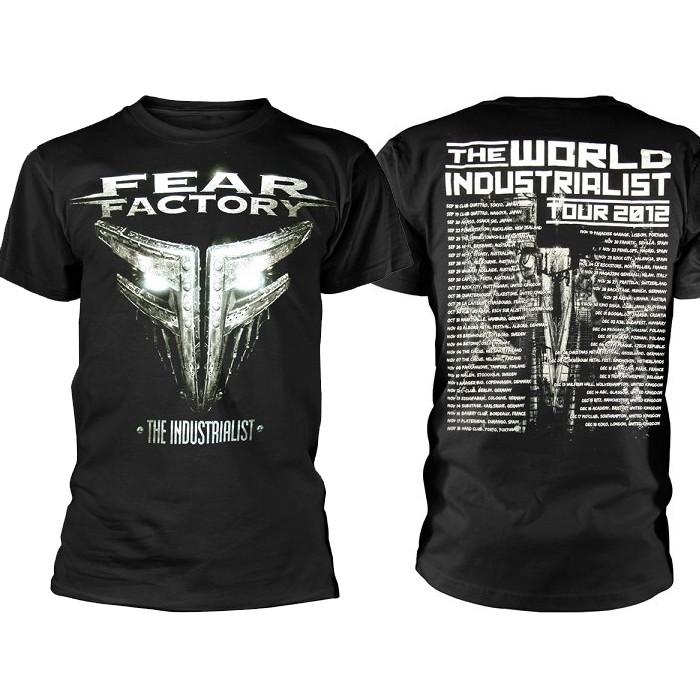 

Vintage Styles FEAR FACTORY The Industrialist Tour 2012 Tour Stock Unisex T-Shirt M