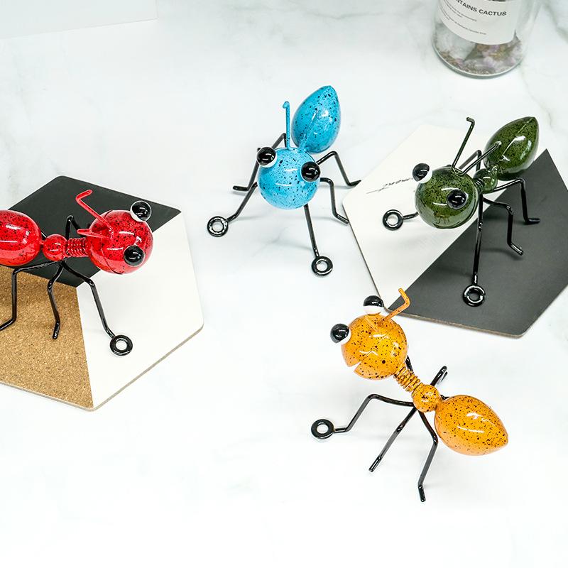Statue Garden Decor Figure Stand Ant For Outdoor Yard Lawn Decoration Ant Sculpture Home Desktop Decor Cute Ant