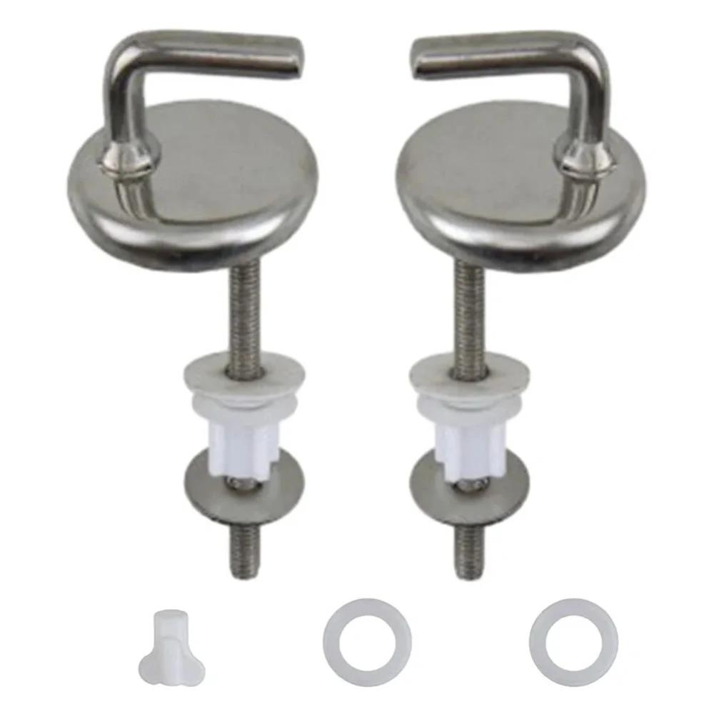Stainless Steel Toilet Seat Bolts Kit Durable Toilet Cover Connector Toilet Repair