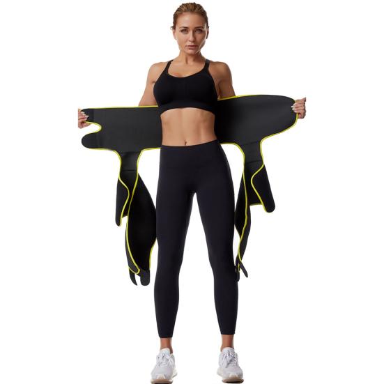 Trymer na uda Kształtujący pas biodrowy Korset neoprenowy Treningowy Fitness Kształtujący pas