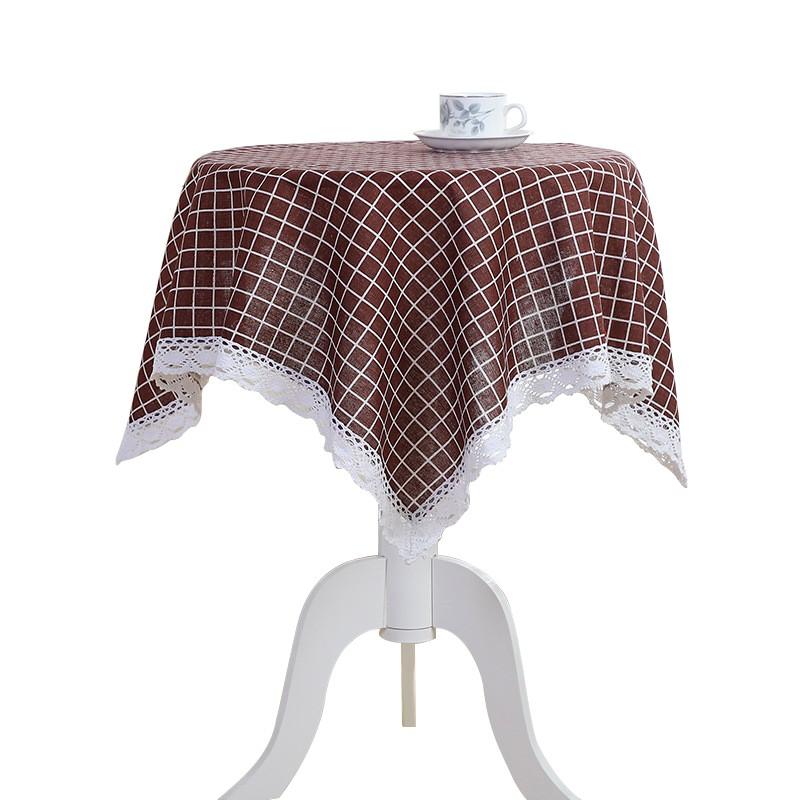 Round Tablecloth Simple Style Household Circular Table Cover Indoor Holiday Home Christmas Party Picnic Dining Room