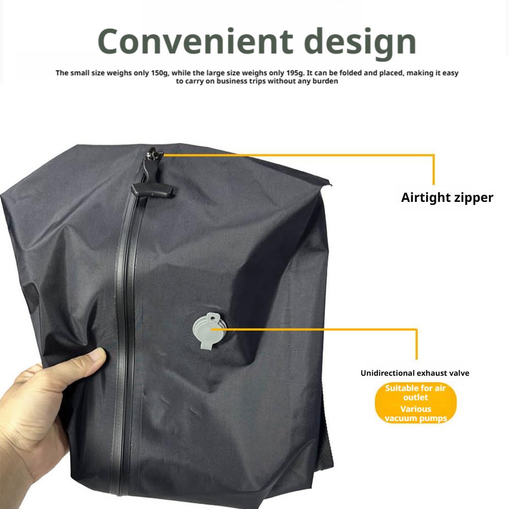 Multi-Size Space Saving Compression Bags for Travel, Waterproof Clothes Organizer for Wardrobe Suitcase Vacuum Storage Bags