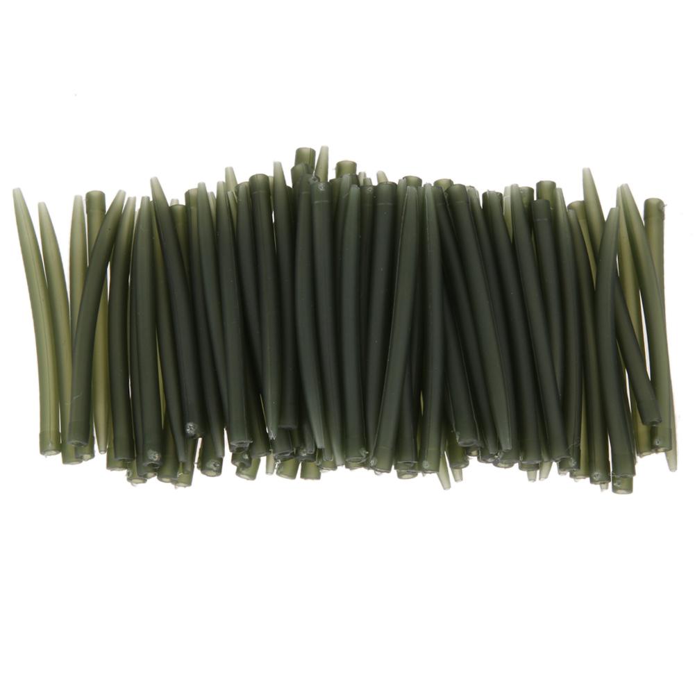 20-100PCS Terminal Carp Fishing Anti-Tangle Sleeves Connect with Fishing Hook Rubber Tip Tube Positioner Terminal For Fishing