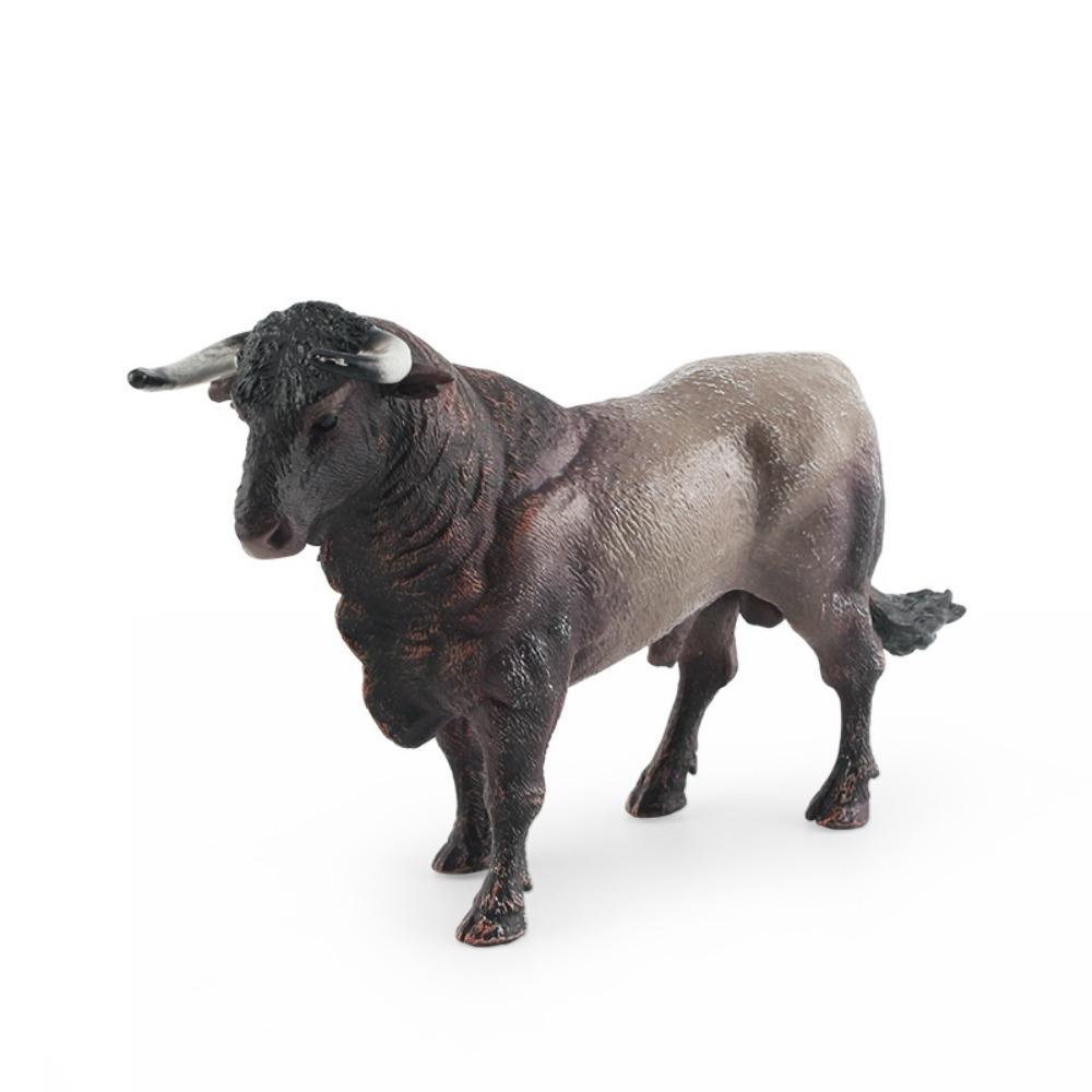 Farm Animals Poultry Cattle Model Simulation Calf Bull OX Figures  For Children