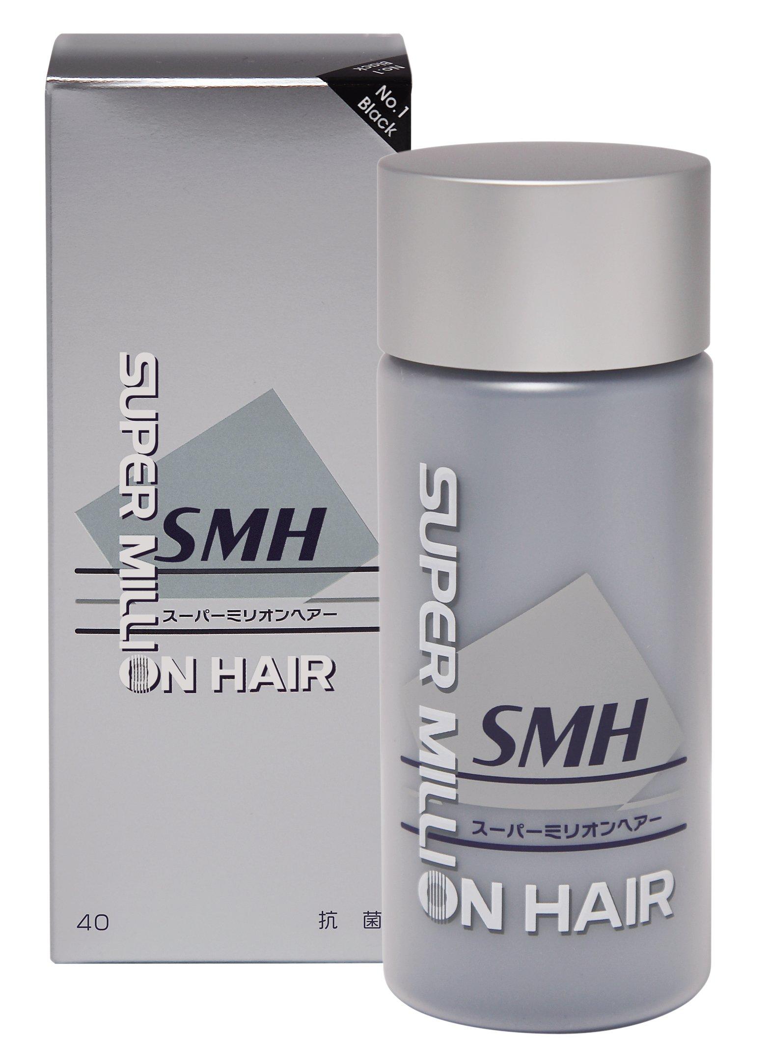 [Large Capacity] Super Million Hair 40g Black No.1